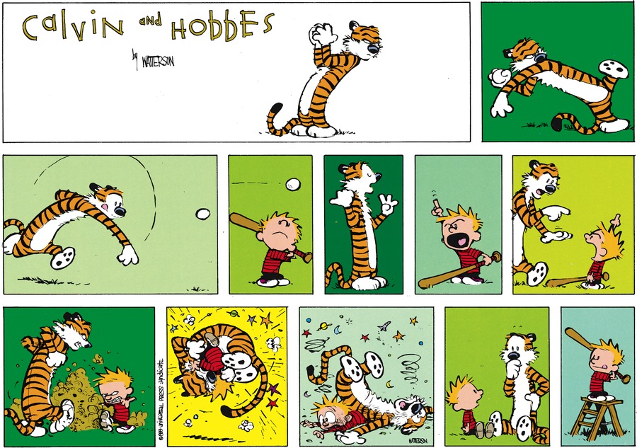 calvin and hobes comic panel